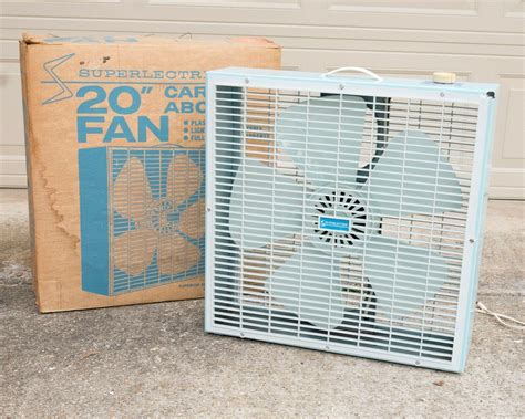 Vintage Ambassador Box Fan 3